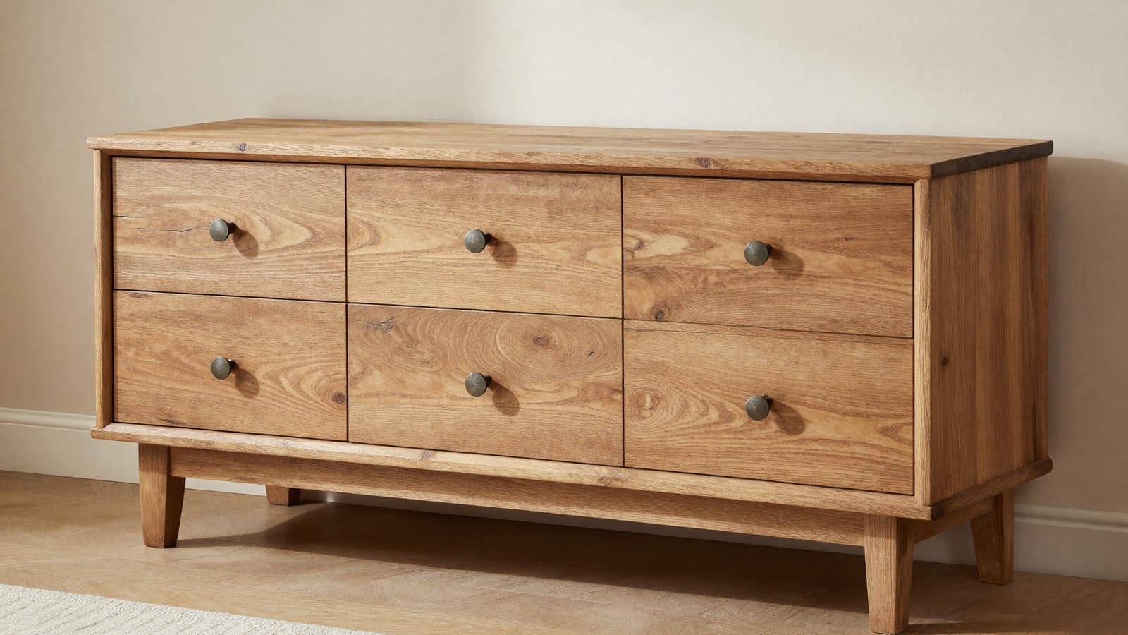 Altholz-Sideboard aus Eiche